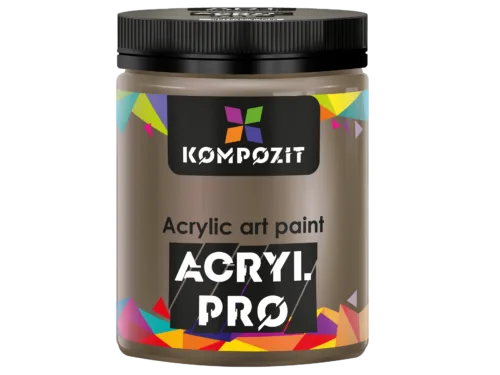 Фарба художня 507 сіра тепла Acryl PRO ART Kompozit 430 мл