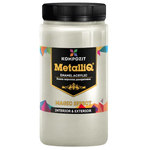 Емаль акрилова колір перлина 900г METALLIQ®