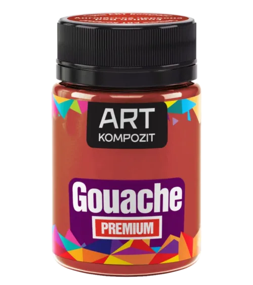 Гуаш художня англійська червона PREMIUM "ART Kompozit", 60 мл