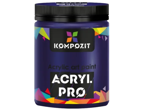 Фарба художня №390 ультрамарин синій Acryl PRO ART Kompozit 430 мл