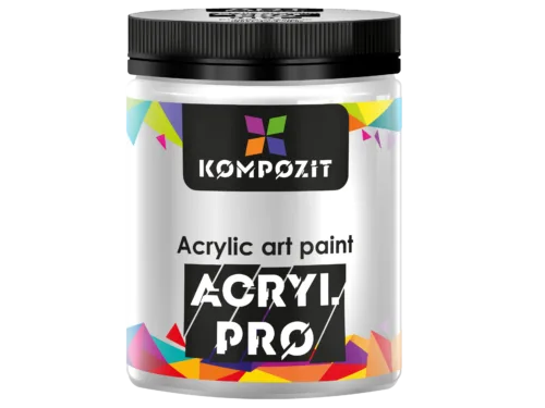 Фарба художня 018 білила титанові Acryl PRO ART Kompozit 430 мл