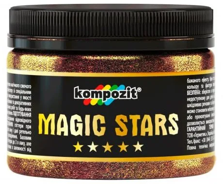 Гліттер бронзовий MAGIC STARS 60г