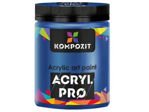 Фарба художня 370 кобальт синій світлий Acryl PRO ART Kompozit 430 мл