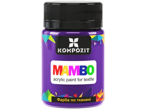 Фарба по тканині №21 ультрамарин фіолетовий МАМВО ART Kompozit 50 мл