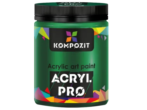 Фарба художня / 356 зелений особливий Acryl PRO ART Kompozit 430 мл