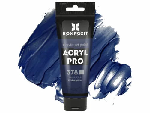 Фарба художня 378 блакитний ФЦ Acryl PRO ART Kompozit 75 мл