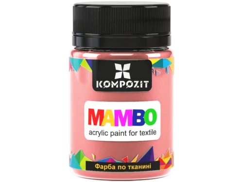 Фарба по тканині №107 мушля Пастель МАМВО ART Kompozit 50 мл
