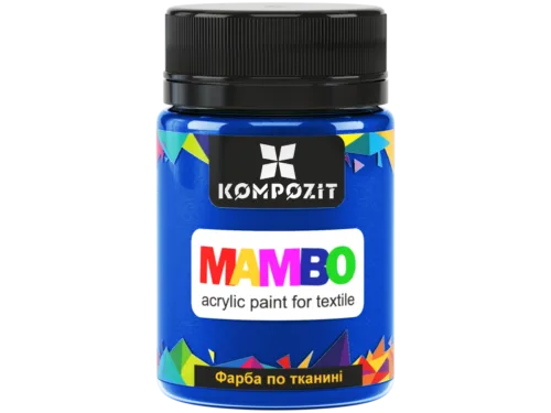 Фарба по тканині №19 кобальт синій МАМВО ART Kompozit 50 мл