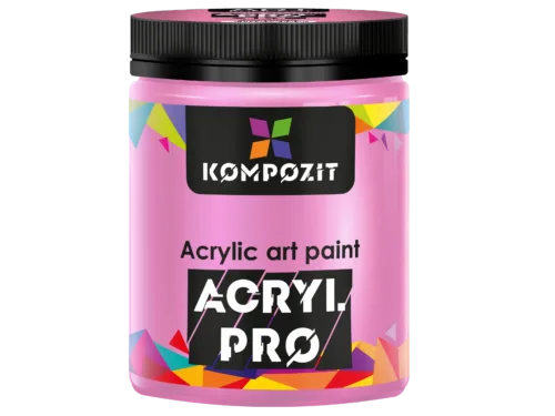 Фарба художня 213 рожевий основний Acryl PRO ART Kompozit 430 мл