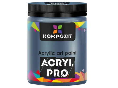 Фарба художня 512 сіро-блакитний Acryl PRO ART Kompozit 430 мл