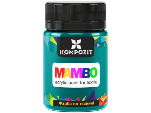 Фарба по тканині №13 зелений темний  МАМВО ART Kompozit 50 мл