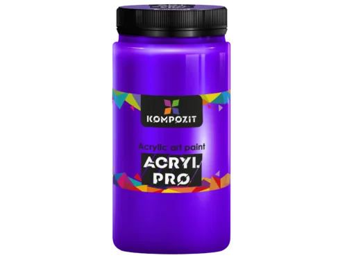 Фарба художня Acryl PRO ART Kompozit 1 л / 440 ультрамарин фіолетовий