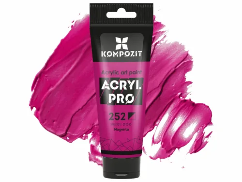 Фарба художня 252 маджента Acryl PRO ART Kompozit 75 мл