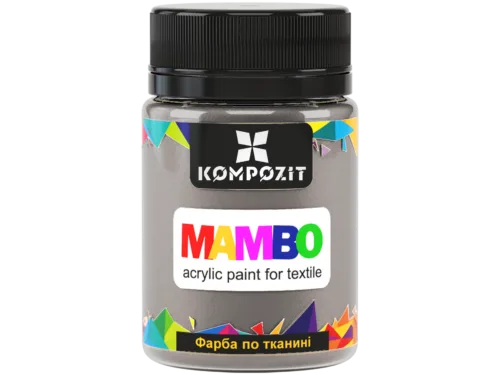 Фарба по тканині №116 сіра гавань Пастель МАМВО ART Kompozit 50 мл