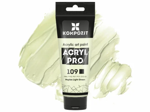 Фарба художня 109 неаполітанський світло-зеоений Acryl PRO ART Kompozit 75 мл