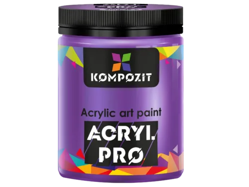 Фарба художня №462 фіолетовий світлий Acryl PRO ART Kompozit 430 мл