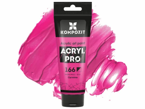 Фарба художня 166 кармін Acryl PRO ART Kompozit 75 мл