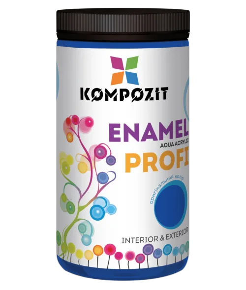 Емаль акрилова / синій глянцевий 0.3л PROFI