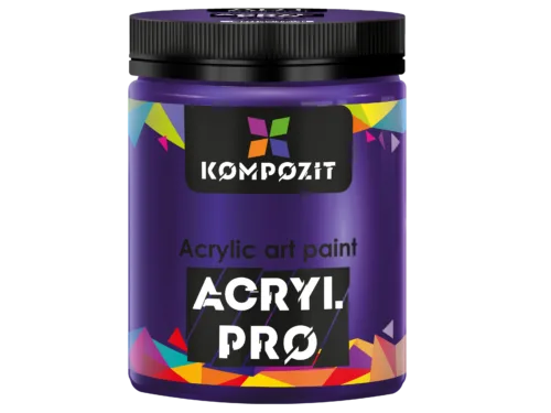 Фарба художня №440 ультрамарин фіолетовий Acryl PRO ART Kompozit 430 мл
