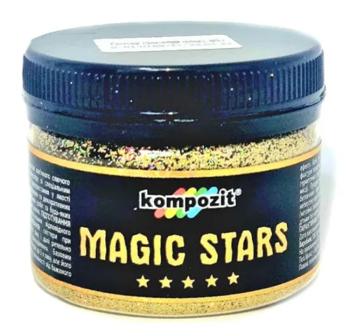Гліттер золотий пісок MAGIC STARS 60г
