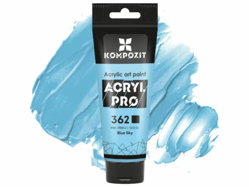 Фарба художня 362 блакитне небо Acryl PRO ART Kompozit 75 мл