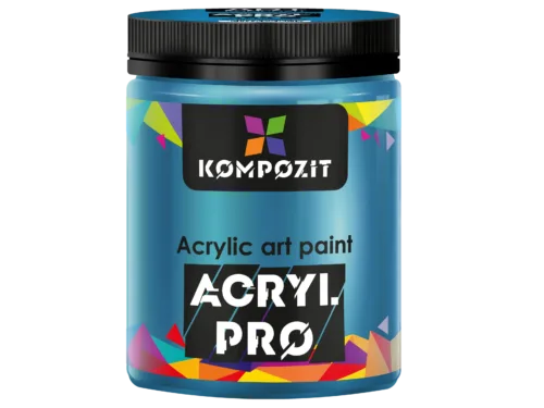 Фарба художня 364 ясно блакитна Acryl PRO ART Kompozit 430 мл