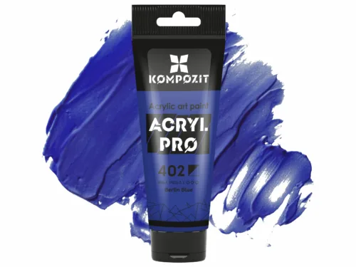 Фарба художня 402 берлінська блакить Acryl PRO ART Kompozit 75 мл