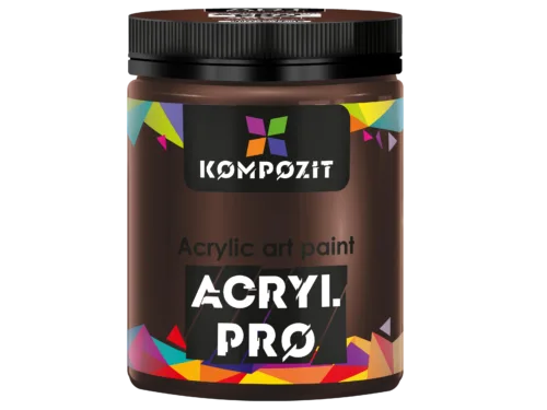 Фарба художня умбра палена №492 Acryl PRO ART Kompozit 430 мл