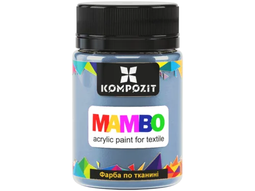 Фарба по тканині №118 джинсовий Пастель МАМВО ART Kompozit 50 мл