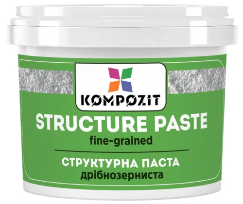 Паста структурна ART Kompozit дрібнозерниста біла 1л