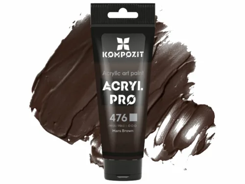 Фарба художня 476 марс коричневий Acryl PRO ART Kompozit 75 мл