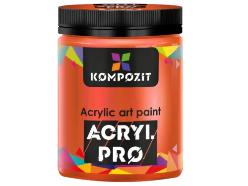 Фарба художня 062 кадмій помаранчевий Acryl PRO ART Kompozit 430 мл