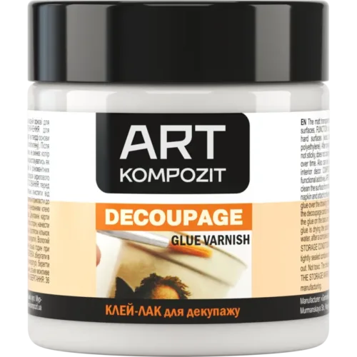 Клей-лак для декупажу безбарвний ART Kompozit 140 мл матовий