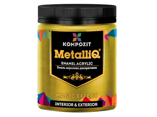 Емаль акрилова червоне золото 500 г METALLIQ®