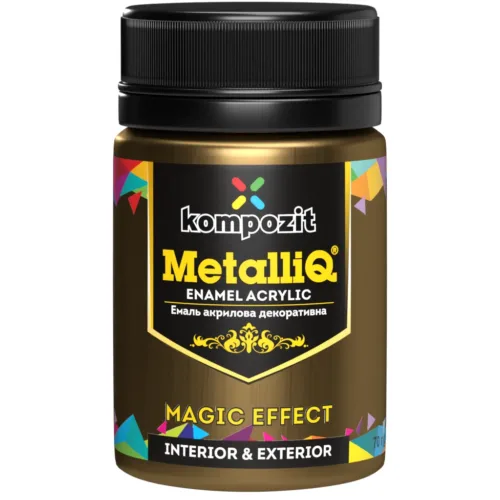 Емаль акрилова римське золото 70г METALLIQ®