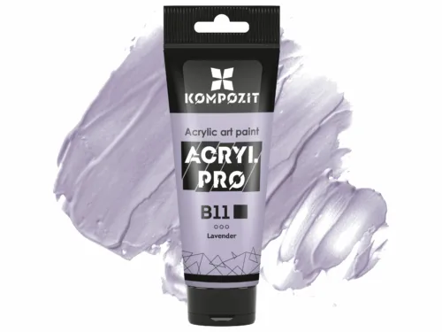 Фарба акрил В11 лавандовий "Пастель" Acryl PRO ART Kompozit 75 мл