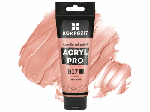 Фарба художня акрил В17 пильна роза Серія "Пастель" Acryl PRO ART Kompozit 75 мл