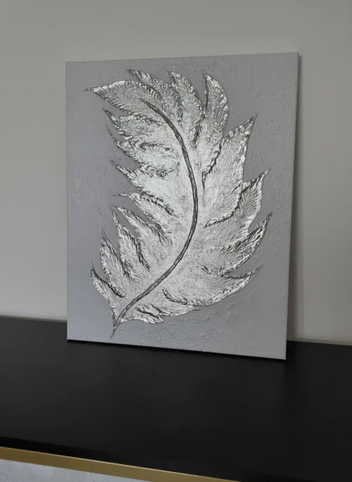 Картина «Серебряное Перо» «Silver Feather» 40*50